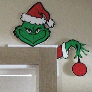 Festive Grinch-Inspired 3D